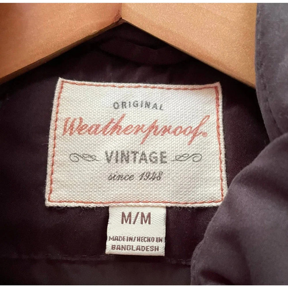 Weatherproof Puffer Vest Colorblock Black Gray Size Medium - Picture 6 of 8